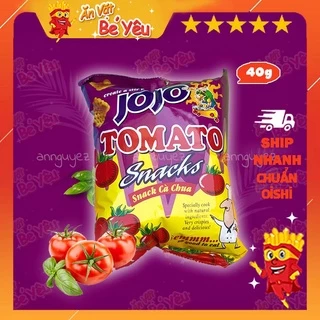 Bim bim Jojo snack Tomato snack cà chua 32g bim bim tuổi thơ