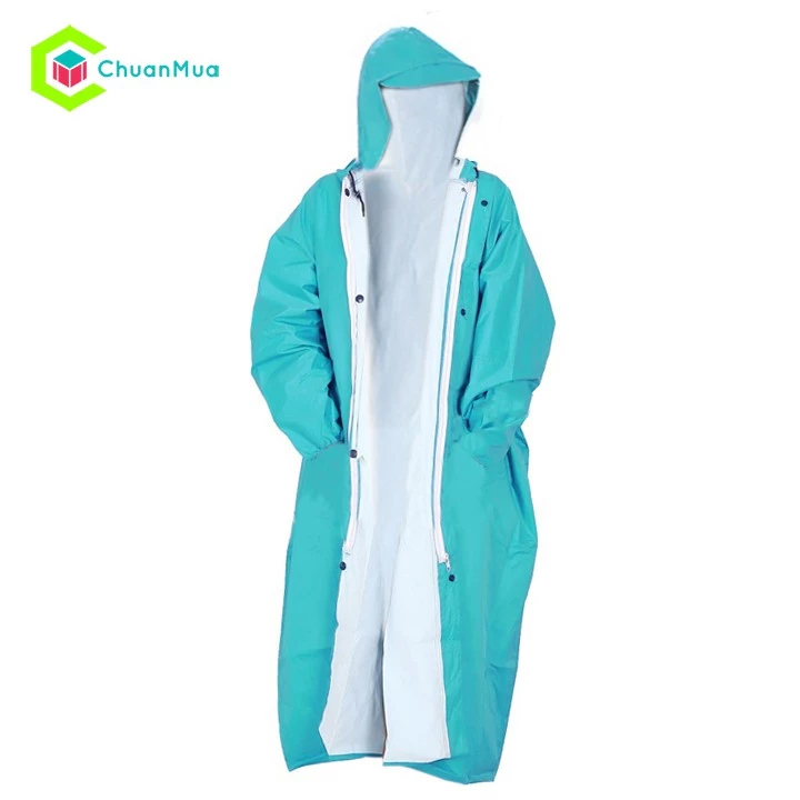 Áo Mưa Bộ Cao Cấp KOJMAC Raincoat Người Lớn ( Giá Sỉ, Một Người 1 Đầu, Nam Nữ, Có Dây Khóa Kéo Mangto ..)