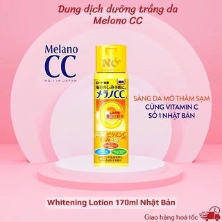 Dung dịch dưỡng trắng da  Melano CC Whitening Lotion 170ml Nhật Bản