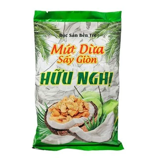 Mứt dừa sấy giòn Hữu nghị đặc sản Bến Tre 275g