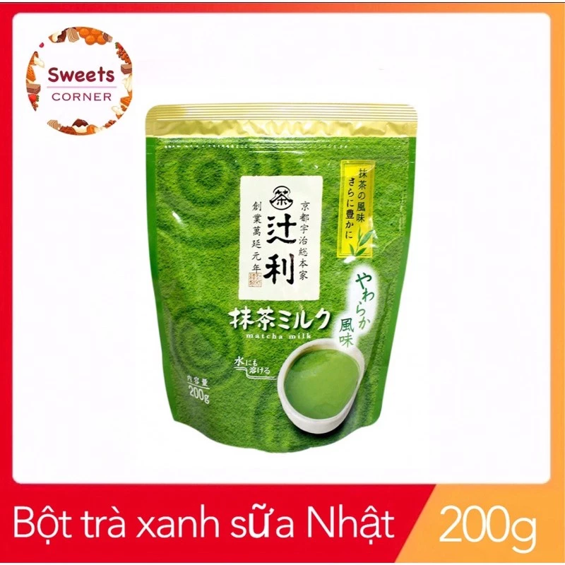 Bột Trà Xanh Matcha Milk Nhật Bản 200g