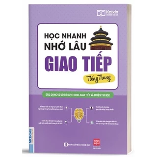 Sách học nhanh nhớ lâu giao tiếp tiếng Trung có app luyện nghe