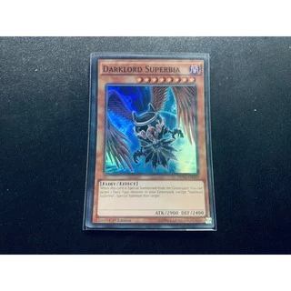 Thẻ Bài Yugioh Chính Hãng Darklord Superbia - DESO-EN039