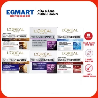 ( Bill Đức)Kem dưỡng da L'Oréal Paris anti falten experte 35+, 45+, 55