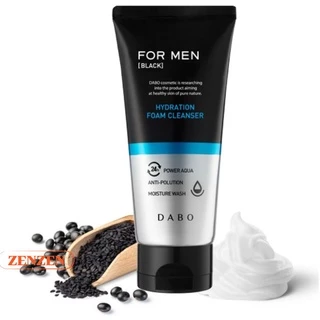 Sữa Rửa Mặt Nam - Dabo Hydration For Men 120ml ,Sữa Rửa Mặt Thải độc, Khử nhờn, Ngừa mụn NEW