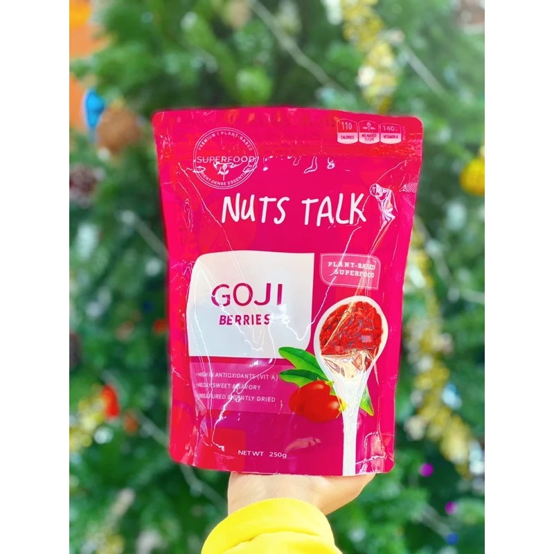 HẠT KỶ TỬ KHÔ NUTS TALK GOJI BERRIES