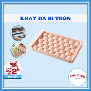 Khay đá thạch bi tròn 33 viên – Khuôn thạch hoa quả tròn ngộ nghĩnh Buôn Rẻ 01349