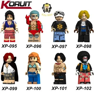 Mô Hình Minifigures Lắp Ráp Nhân Vật Hoạt Hình Truyện Tranh One Piece Sanji Chopper KT1013