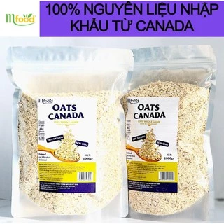 Hạt Yến Mạch Cán Vỡ Thương Hiệu Oats Canada Túi 1kg