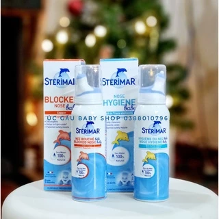 [Mẫu mới] Xịt mũi Sterimar nội địa Pháp 100ml cho bé