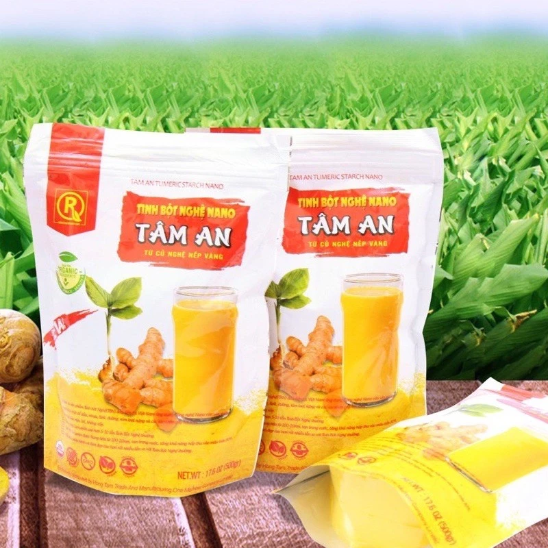 1KG TINH BỘT NGHỆ NANO CURCUMIN