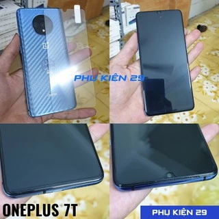 [Oneplus 7/ 7T] Dán kính cường lực bảo vệ màn hình Glass Pro+ 9H