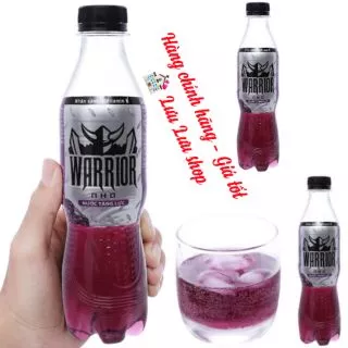 Lốc 6 chai tăng lực Warrior nho 330ml