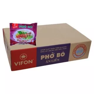 Thùng 30 gói phở bò Vifon gói 65g