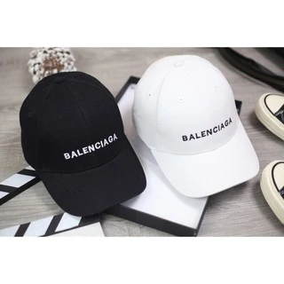 Mũ ( nón) lưỡi trai BALENCIAGA thêu chữ trắng 🔥𝑭𝑹𝑬𝑬𝑺𝑯𝑰𝑷🔥