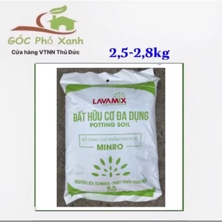 Đất sạch hữu cơ Lavamix gói 6,5dm3