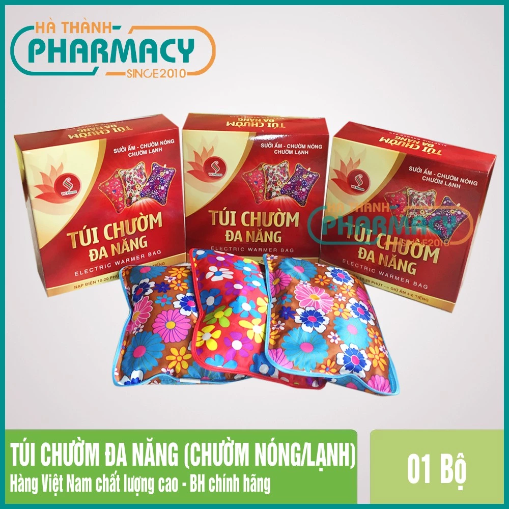 [BẢO HÀNH 6T] Túi Chườm Đa Năng - Hàng Việt Nam Chất Lượng Cao - Sưởi ấm, Chườm nóng, Chườm lạnh..