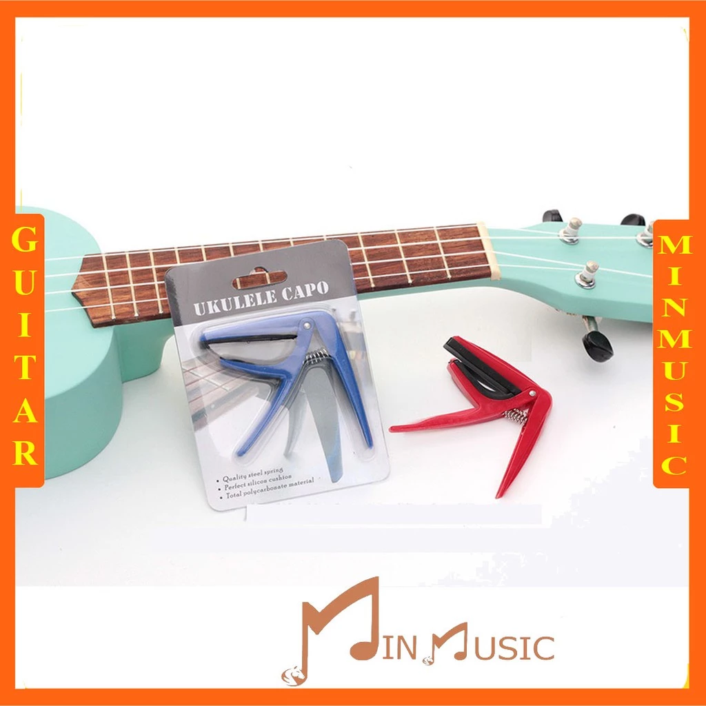 Capo ukulele cực chắc chắn [ nhiều màu]