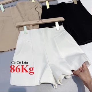 Quần Short Lưng Cao Có size Lớn 89KG Vải Tuyết Mưa Tây