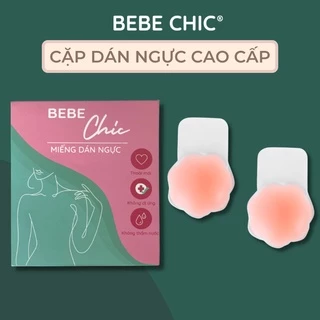 Cặp Miếng Dán Nâng Ngực Silicone - Dán Ngực Tái Sử Dụng BEBECHIC