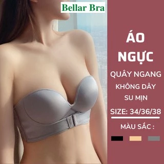 Áo Ngực Không Dây - Áo Cúp Ngực Chống Tụt Không Gọng   BellarBra A336