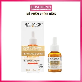 Tinh Chất Phục Hồi, Bổ Sung Collagen Balance Gold Collagen Rejuvenating Serum 30ml