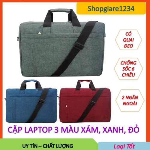 ✨ Túi Đựng Laptop 15.6'' vải Hàn Quốc chống sốc, chống thấm - HÀNG TẬN XƯỞNG