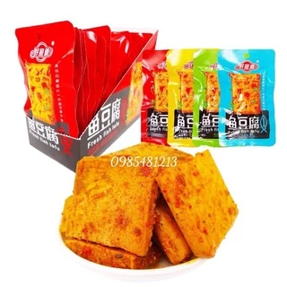 10 GÓI ĐẬU HŨ CHẢ CÁ TẨM VỊ ĂN LIỀN (gói 25gr)