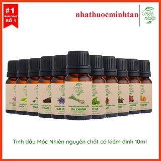 Tinh dầu Mộc Nhiên nguyên chất có kiểm định nhiều mùi 10ml, giúp thơm phòng,khử mùi, đuổi muỗi