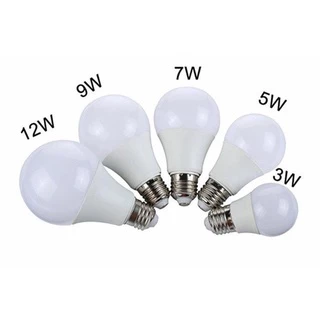Búp LED kín nước siêu sáng 3W 7W 12W , Sáng trắng , Vàng