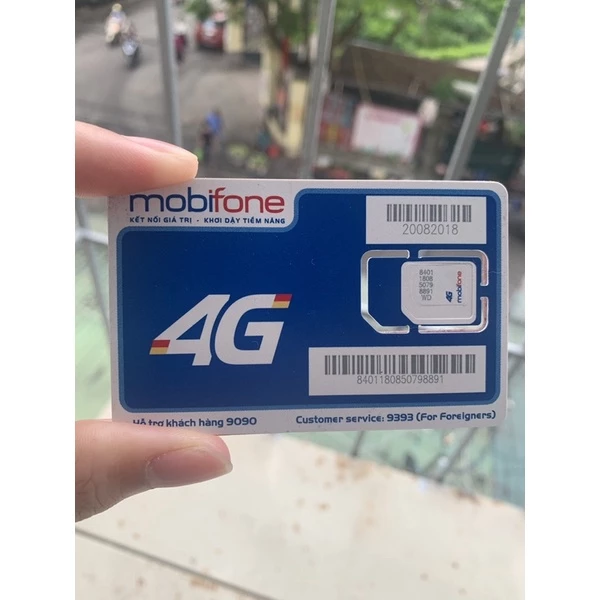 Sim mobifone 4G trả trước với nhiều ưu đãi mới nhất của nhà mạng