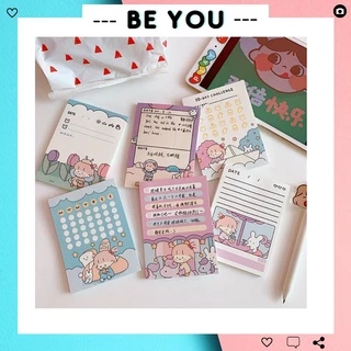 Giấy Ghi Chú Phong Cách Cô Gái Nhật Bản, Giấy Note Cute - BEYOU