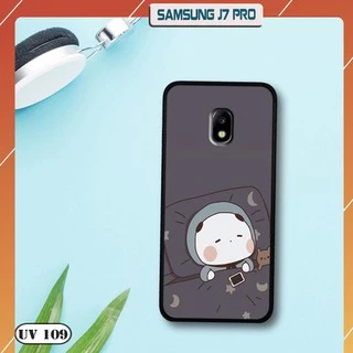 Ốp lưng điện thoại Samsung Galaxy J7 Pro - lưng nhám viền dẻo