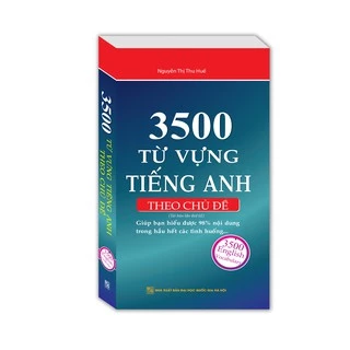 Sách - 3500 từ vựng tiếng Anh theo chủ đề (ko màu)