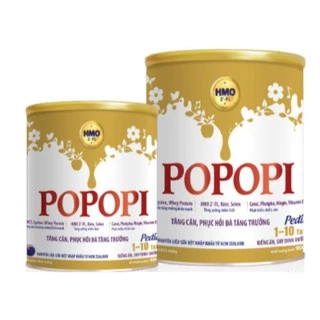 Sữa Popopi Pedia cho bé từ 1 đến 10 tuổi 400gram/900gram