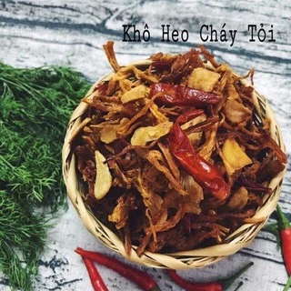 1KG KHÔ HEO CHÁY TỎI THƠM NGON LOẠI I