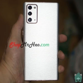 Skin Dán Mặt Sau Lưng Vân Nhôm Samsung Galaxy Note 20 - Note 20 Ultra