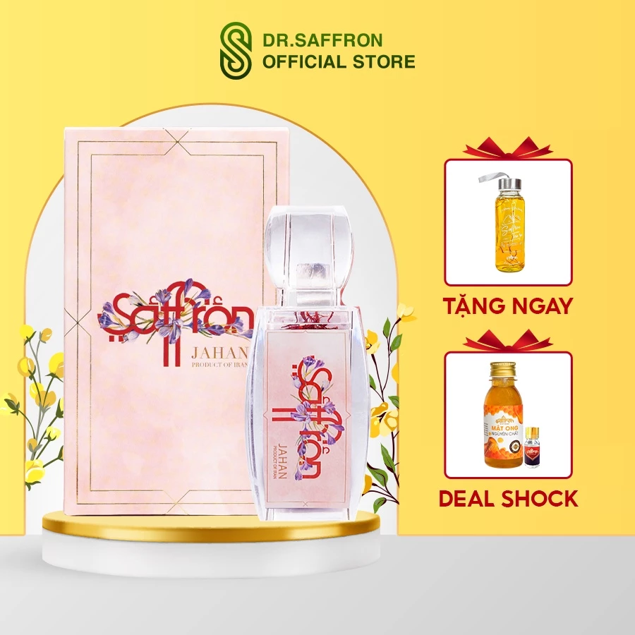 Nhụy Hoa Nghệ Tây SAFFRON JAHAN 1Gr