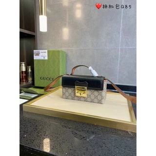 Túi Gucci  Padlock mini hai quai 20fullbox xanh xinh