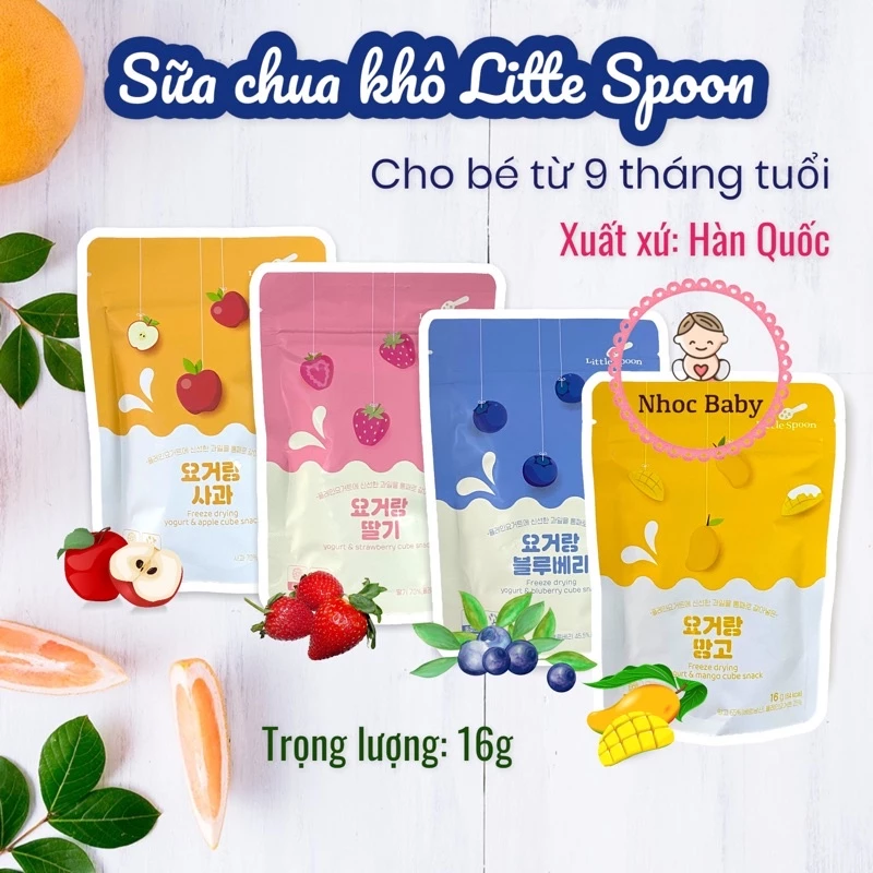 Little Spoon | Sữa chua khô & trái cây sấy lạnh cho bé 9m+