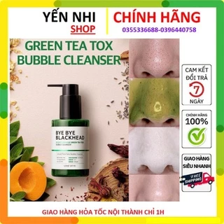 [hàng công ty] Sữa Rửa Mặt Sủi Bọt Loại Bỏ Mụn Đầu Đen Some By Mi Bye Bye Blackhead 30 Days 120ml