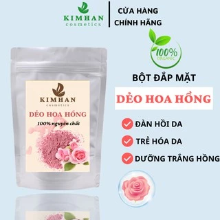 Bột đắp mặt dẻo hoa hồng tươi cao cấp (Bột mặt nạ dẻo) - Bột Handmade