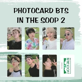 [ PHOTOCARD ] Thẻ Card Bo Góc Thành Viên BTS -IN THE SOOP 2 - Giấy C300 Cứng Cáp - Cán Sần Xịn [FANMADE]