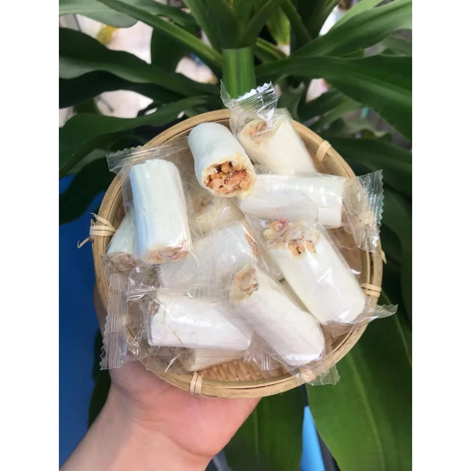 Kẹo Dồi Lạc Vừng -Kẹo Kéo Tuổi Thơ - 250G / 500G / 1 KG