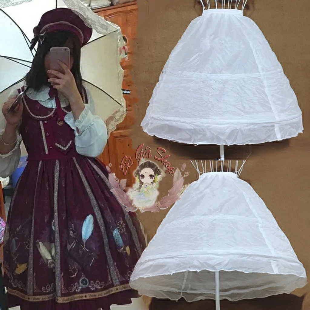 [Nhiều mẫu] Tùng khung tùng phồng cho trang phục váy ngắn cosplay loli