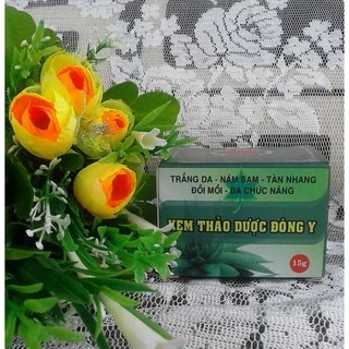 Kem THẢO DƯỢC ĐÔNG Y - Trắng da, nám sạm, tàn nhang, đồi mồi, đa chức năng 15g