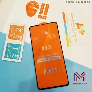 Cường lực Full màn Xiaomi Mi 10T pro / Redmi K30s full full keo toàn màn hình