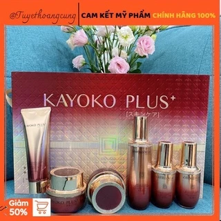 KAYOKO PLUS BỘ CHĂM SÓC DA DƯỠNG TRẮNG DA MẶT BỘ 6 SẢN PHẨM MẪU MỚI NHẤT 2021