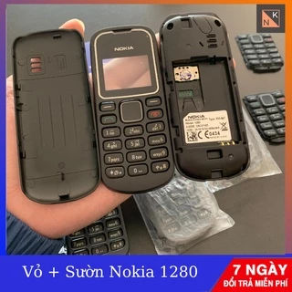 Vỏ + Sườn điện thoại 1280 mới