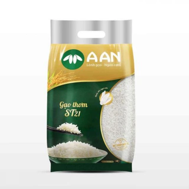 RE Gạo thơm ST21 - đặc sản Sóc Trăng - bịch 5kg ( hàng chuẩn doanh nghiệp) hsx: t2/2020 45 4